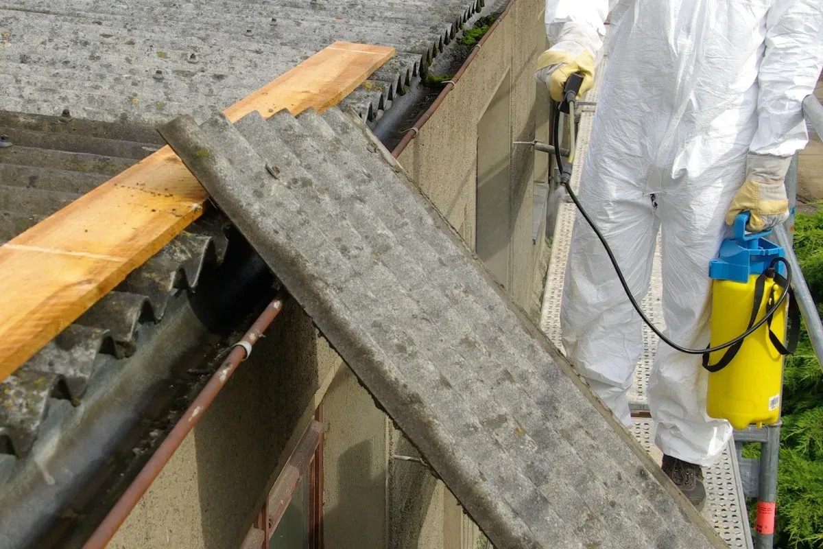 Asbestos Roof Removal by Stay Safe Environmental